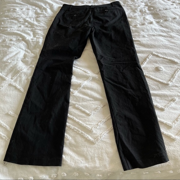 RW&Co Size Stipe Pant Bottom Trouser  Flared Pockets 12 - Picture 9 of 10